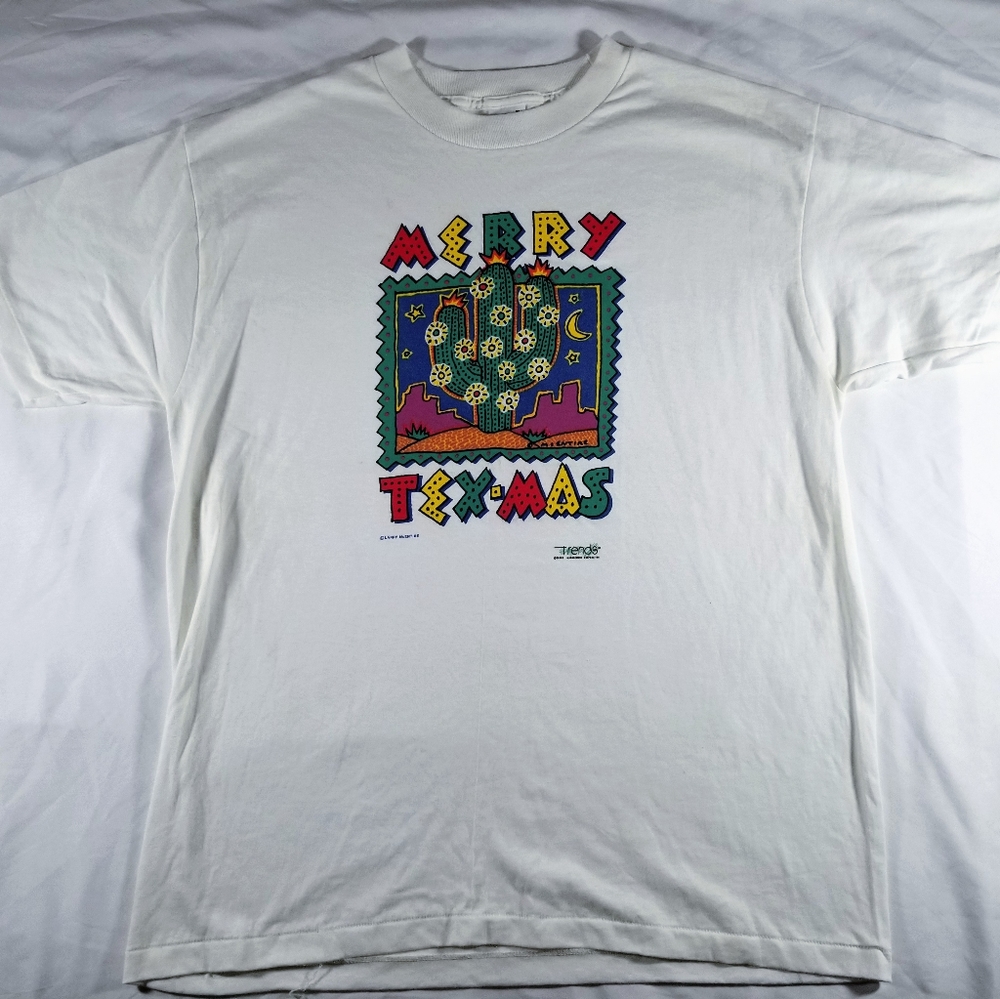 Vintage 90s Larry McEntire graphic tee